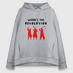 Женское худи оверсайз Depeche Mode - Wheres The Revolution