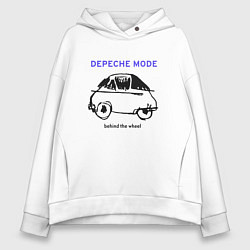 Женское худи оверсайз Depeche Mode - Behind the wheel