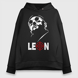 Женское худи оверсайз Leon