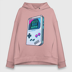 Женское худи оверсайз Гейм бой - тетрис