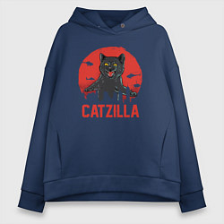 Женское худи оверсайз Catzilla