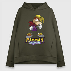 Женское худи оверсайз Rayman - legends