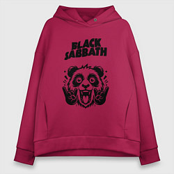 Женское худи оверсайз Black Sabbath - rock panda