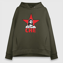 Женское худи оверсайз Che Guevara star