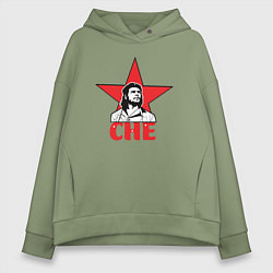 Женское худи оверсайз Che Guevara star