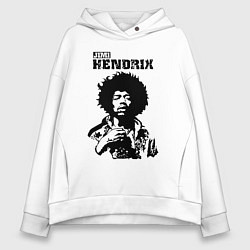 Толстовка оверсайз женская Johnny Allen Hendrix, цвет: белый