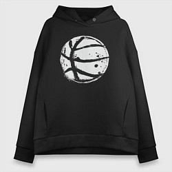 Женское худи оверсайз Basket balls