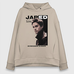 Женское худи оверсайз Jared Joseph Leto 30 Seconds To Mars