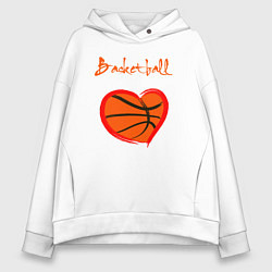 Женское худи оверсайз Basket love