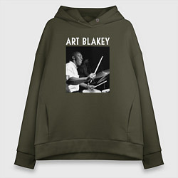 Женское худи оверсайз Jazz legend Art Blakey