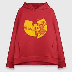 Женское худи оверсайз Wu shaolin logo