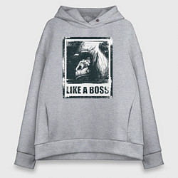 Женское худи оверсайз Like a boss