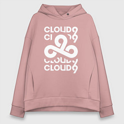 Женское худи оверсайз Cloud9 - in logo