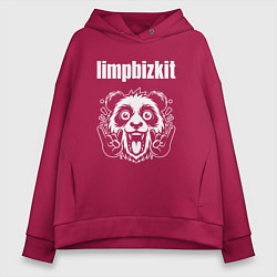Женское худи оверсайз Limp Bizkit rock panda