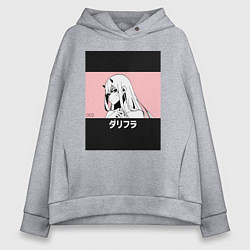 Женское худи оверсайз Франкс Зеро Ту