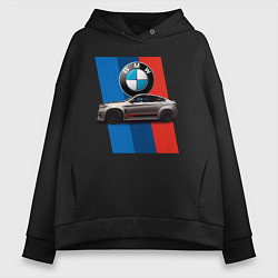 Женское худи оверсайз Кроссовер BMW X6 M
