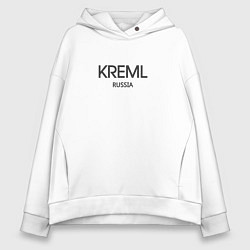 Толстовка оверсайз женская Kreml, цвет: белый