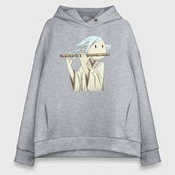 Толстовка оверсайз женская Очень приятно Бог Томоэ, цвет: меланж