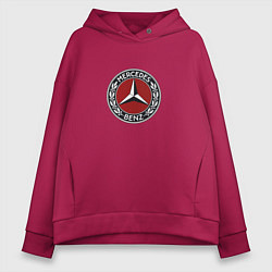 Женское худи оверсайз Mercedes benz sport logo