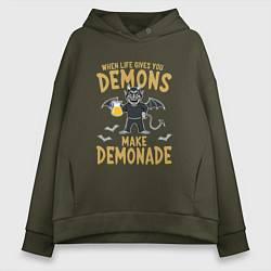 Женское худи оверсайз Make demonade