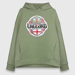 Женское худи оверсайз England counry