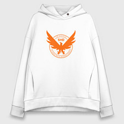 Толстовка оверсайз женская The Division, цвет: белый