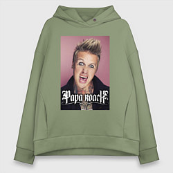 Женское худи оверсайз Papa Roach - Jacoby Shaddix