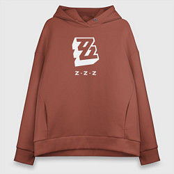 Женское худи оверсайз Zenless Zone Zero logo