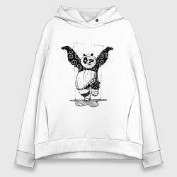 Женское худи оверсайз Кунгфу панда По