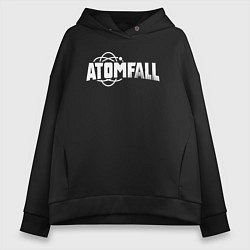 Женское худи оверсайз Atomfall logo