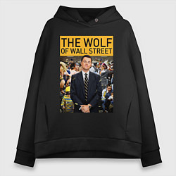 Женское худи оверсайз The wolf of wall street - Leo