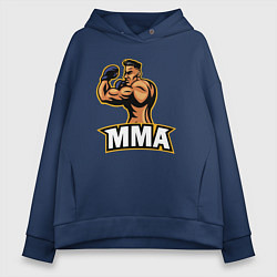 Женское худи оверсайз Fighter MMA