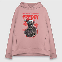 Женское худи оверсайз Five Nights at Freddys - Freddy