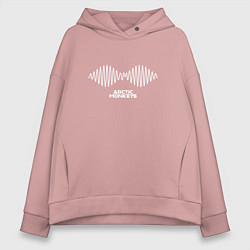 Женское худи оверсайз Arctic Monkeys logo
