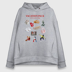 Женское худи оверсайз Vacation pack