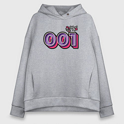 Женское худи оверсайз Игрок 001