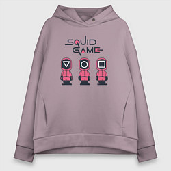 Женское худи оверсайз Squid games