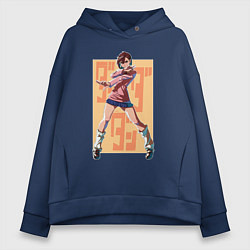 Женское худи оверсайз Momo Ayase