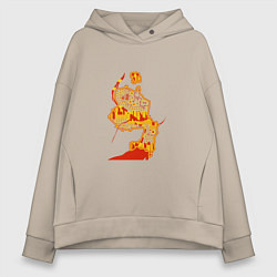 Женское худи оверсайз НСК