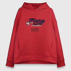 Женское худи оверсайз Dodge coronet
