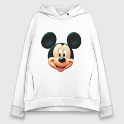 Женское худи оверсайз Mickey mouse head