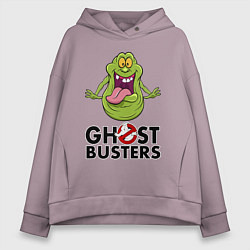 Толстовка оверсайз женская Ghostbusters - slimmer, цвет: сиреневый