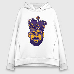 Женское худи оверсайз Король Джеймс