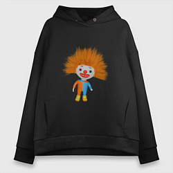 Женское худи оверсайз Рыжеволосый клоун