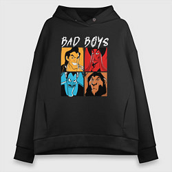Женское худи оверсайз Bad boys