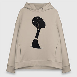 Женское худи оверсайз Woman Africa