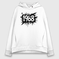 Женское худи оверсайз Граффити 1968