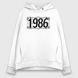 Женское худи оверсайз 1986 год в стиле ретро