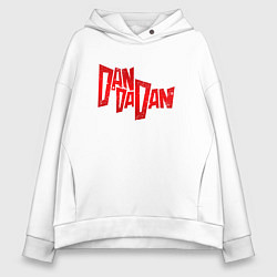 Женское худи оверсайз Dandadan - logotype