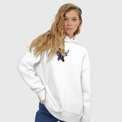 Толстовка оверсайз женская Mine, цвет: белый — фото 2